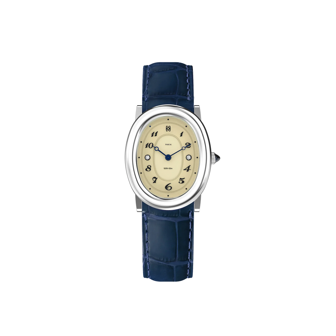 Oval Bubble Diamond Watch Gift Set